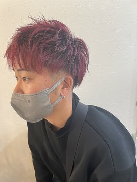 ゴシップ(gossip) 派手髪×レッドカラー