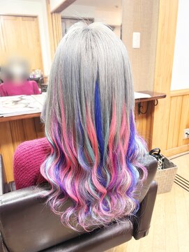 エクステンション クーチャー(Extention Cu'cha) エクステ 派手ギャル 原色エクステ