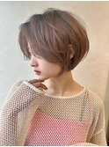 10代20代30代ショートボブ丸みショートマッシュショート似合わせ