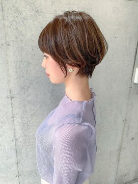 ロンドエニカ 大宮(Lond enika) lond 惇平　大人ガーリーモードヘアチョコレートプリカール