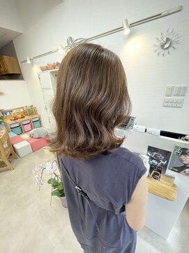 オリビアヘアー(OLIVIA HAIR) ブリーチなしグレージュ