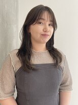 ヨーク(YOKE)&nbsp;【 YOKE 】ミディアムレイヤーカーキベージュ顔まわり小顔