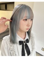 ザ オーダー(THE ORDER)&nbsp;インナーカラー水色ケアブリーチ