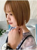 切りっぱなしボブ