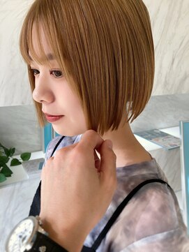 ヘアメイク アージュ 二日市店(HAIR MAKE age) 切りっぱなしボブ