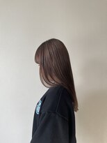 トラッド(TRAD) 冬っぽ透明感ミルクティーカラー