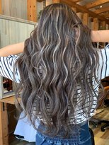 リード バイ ラグーン(LEAD by LAGOON)&nbsp;イヤリングカラーハイライトインナーカラーバレイヤージュ