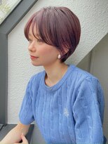 ナツヤ(NATSUYA) 前髪長め大人ひし形ショート20代30代40代表参道