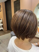 アオ 花咲町(a-o)&nbsp;ショートボブスタイル♪