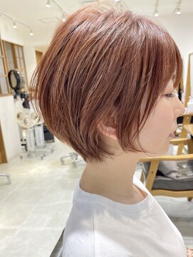 ネイロ 錦糸町(NeiRo) ●前下がりショートボブハンサムショートカットカラーパーマケア