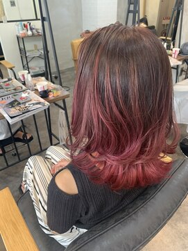 ロアヘアーコーディネート 京都駅前店(LoRE hair coordinate) デザインカラー