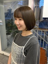 カサネ(casane)&nbsp;オリーブベージュ×bob