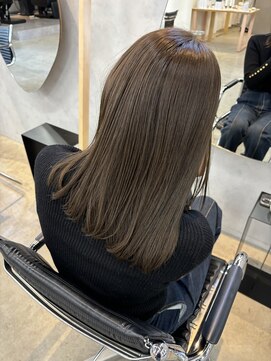 アマーク(a mark) 【小川　結女花】オリーブベージュ