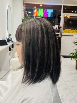 アーチュンビューティークラブ(ARCHUN BEAUTY CLUB) ダブルカラー/ハイライト/ボブ