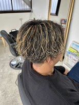 ハイジ(HIGE)&nbsp;メッシュ×波カール