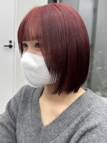 ビューナゴヤ 名駅(VIEW NAGOYA)&nbsp;前髪カタログ/イメチェンスタイル／ウェーブパーマ/こなれミディ