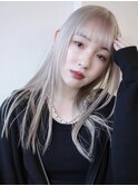 ハイトーン/ブリーチ/レイヤーカット/シアーカラー/渋谷/原宿
