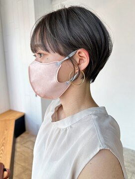 シオン(shion) ショートボブくびれヘア前髪カット顔周りレイヤー美髪_ba469651