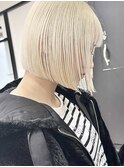 ホワイトグレージュホワイトブロンドラベンダーミルクティー