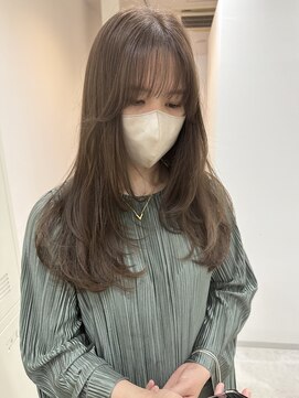 ソソ(soso.) ロングレイヤー【ブリーチ無しダブルカラー】