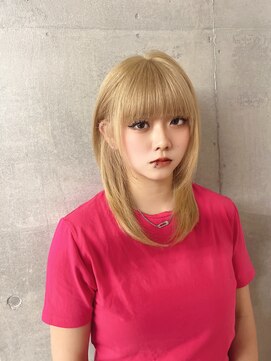 モニカ 原宿店(MONIQA) ムラ修正ベージュカラー