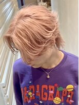 エール(a:le) メンズフェザーカットペールカラー