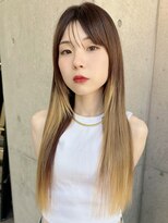 ルート(route) 美髪ロングヘア＋バイカルテ髪質再生トリートメント