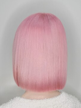 アン(Hair make un) 【ピンクボブ】