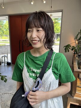 ヘアー バトン(hair vaton) ボブパーマ