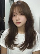 レリー 伊丹(Rely)&nbsp;艶感韓国レイヤーロング[伊丹駅/髪質改善/白髪染め]