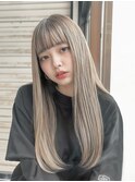 トレンドスタイル♪抜け感×透明感ブリーチカラー◎