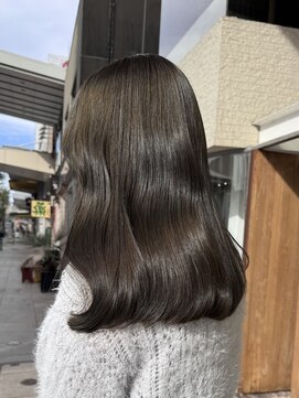 ジュール 金沢(Joule) ブリーチなしダブルカラー/グレージュ