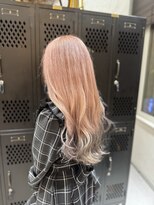 ヴァイス 渋谷店(VAICE)&nbsp;ペールピンク/裾カラー/ハイトーンカラー