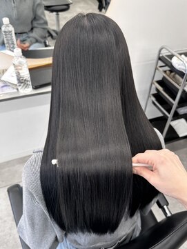 【金沢】酸性ストレート×髪質改善で圧倒的ツヤ感