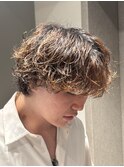 サーフカールツイストシャドウパーマアクティブショート眉毛渋谷
