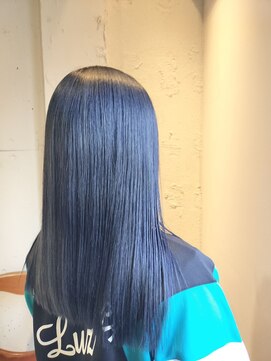 色落ち綺麗なコバルトブルー