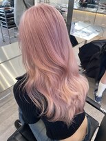 サンクプロジェクト(cinq PROJECT)&nbsp;ピンクミルクティーヘーゼルブラウンベージュミディアムレイヤー