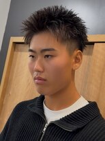 エルマーク 京都駅前(L-MARK)&nbsp;スパイキーショート/短髪/ツーブロック/メンズ/men's