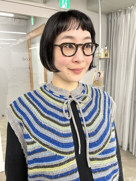 コエ(koe') ミニマムボブ×ショートバング◎