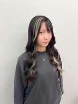 ロサ ファイブヘアー(Rosa..5Hair)&nbsp;エクステ作るインナーカラー