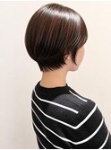 丸みショート/ひし形ショートボブ/髪質改善/30代40代50代/小倉