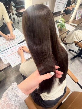 エイム ヘアメイク 横川店(eim HAIR MAKE) olive greige