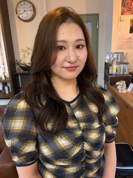 コレット ヘアー 大通(Colette hair) レイヤーカット/オリーブカラー/オリーブベージュ