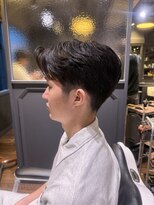 ステイゴールド 新百合ヶ丘(STAY GOLD)&nbsp;新百合ヶ丘メンズカット｜ニュアンスパーマ×毛流れショート