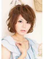 イースタイル 志都呂店(e-style com’s hair) マロンカラーのフレンチショートボブ