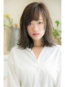 ロゴス バイ リトル(Logos by little) 抜け感ぱっつんボブ