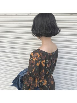 ゴッソホリエ(gosso horie) guest snap♪miniボブ、グレージュカラー