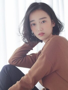 ケーツー心斎橋 クイーンズガーデン バイ ケーツー(K two QUEEN'S GARDEN by K two) 前髪長め切りっぱなしボブ/心斎橋&難波&なんば