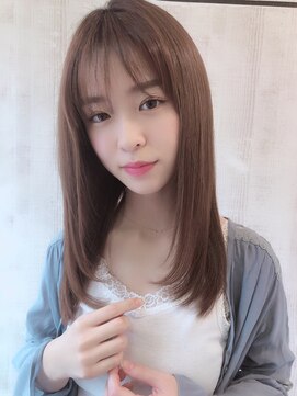 ヘアー アンド ビューティー ザ エフ 西尾店(Hair Beauty the F) 【the F】定番スタイル!ワンカールストレート☆
