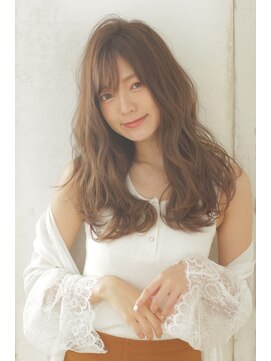 リー 甲子園(Lee) ロングのゆるふわ波ウェーブ